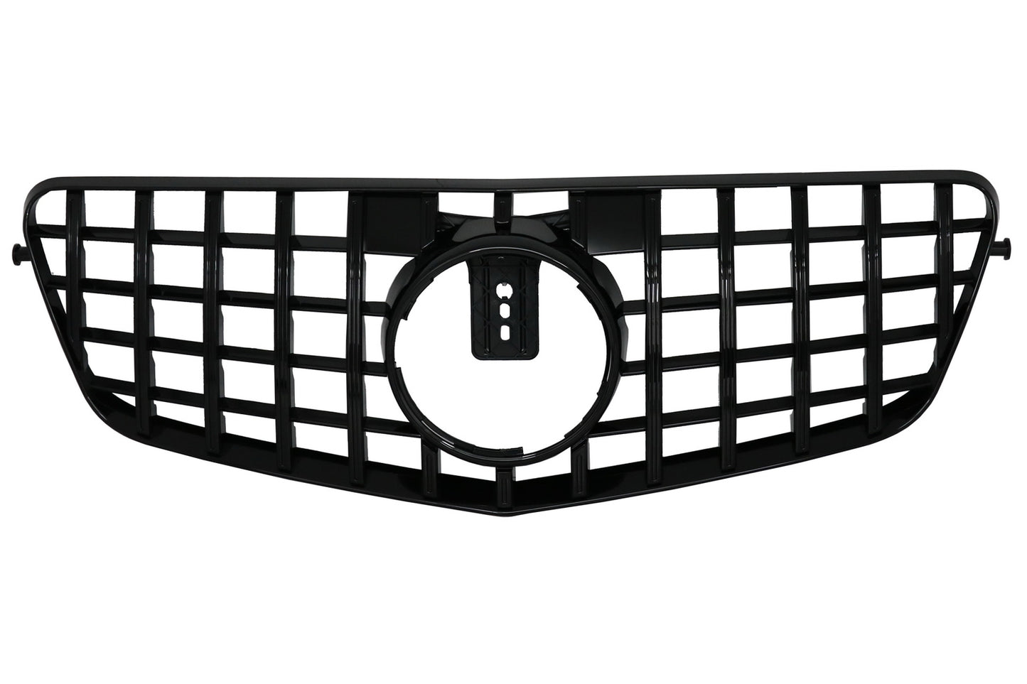 Kühlergrill für Mercedes E-Klasse W212 S212 2009-2013 GTR Panamericana Design Schwarz CarPartsTuning