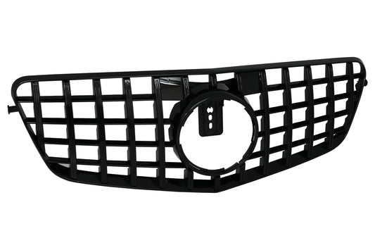 Kühlergrill für Mercedes E-Klasse W212 S212 2009-2013 GTR Panamericana Design Schwarz CarPartsTuning