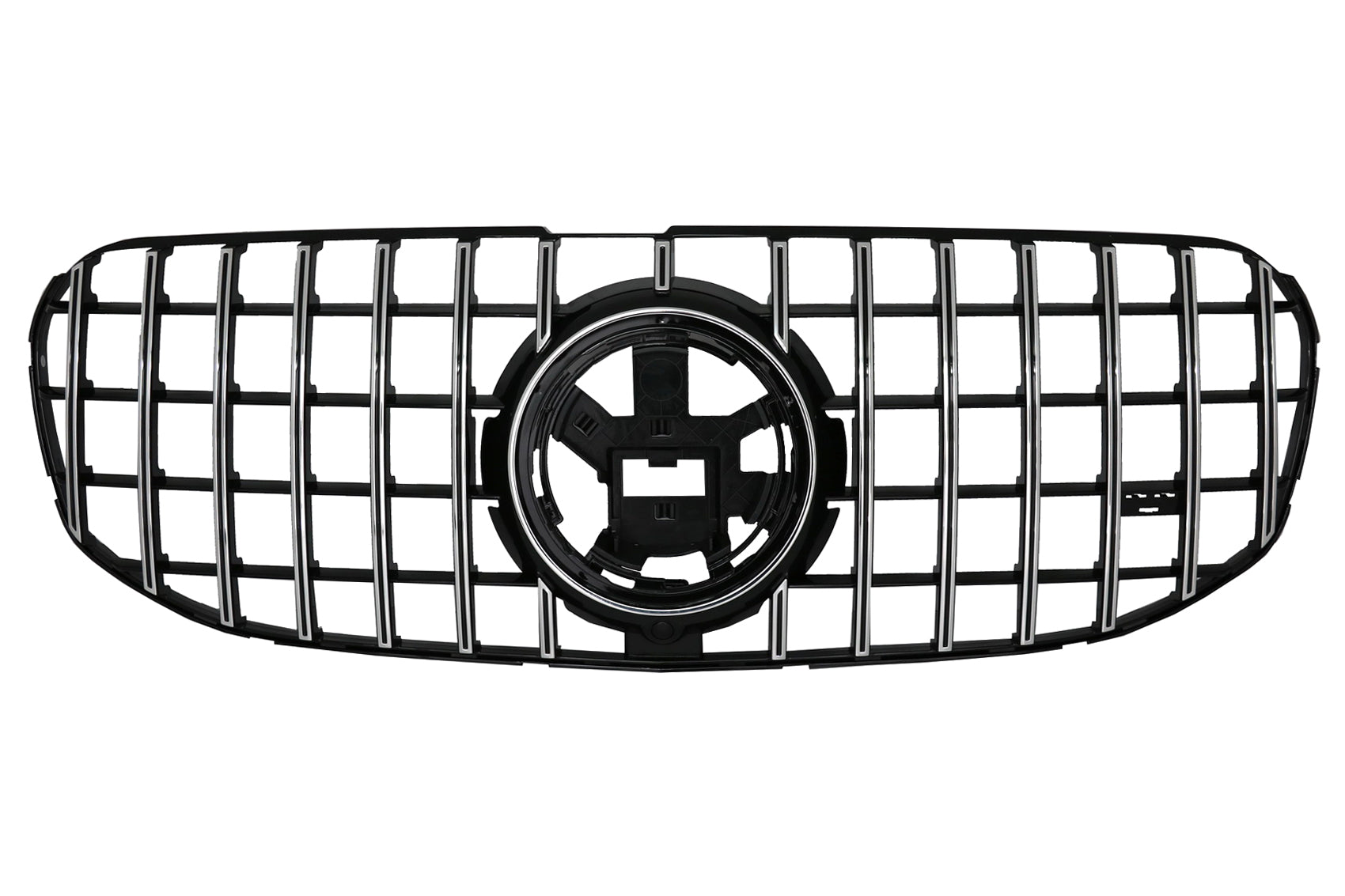 Kühlergrill für Mercedes GLS SUV X167 2019+ GT-R Panamericana Look Chrom CarPartsTuning