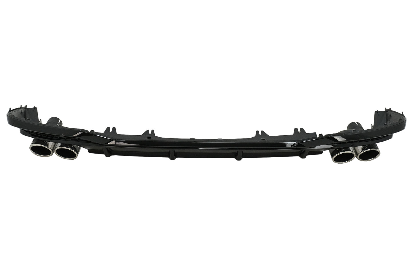 Heckstoßstangendiffusor für Audi A5 F5 Facelift S-Linie 2020+ Glänzend schwarz CarPartsTuning