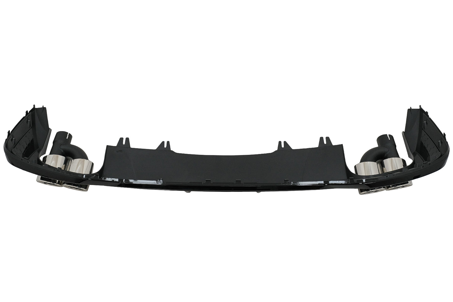 Heckstoßstangendiffusor für Audi A5 F5 Facelift S-Linie 2020+ Glänzend schwarz CarPartsTuning