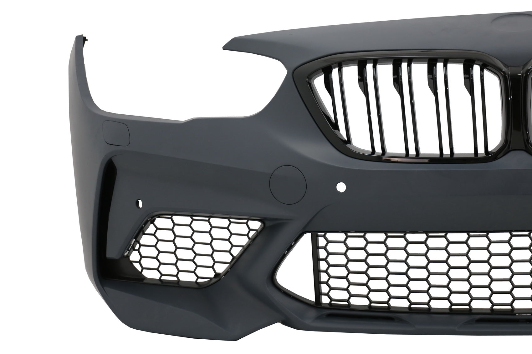 Stoßstange für BMW 1er F20 F21 LCI 2015-06.2019 M2 Design PDC SRA Nierengitter CarPartsTuning