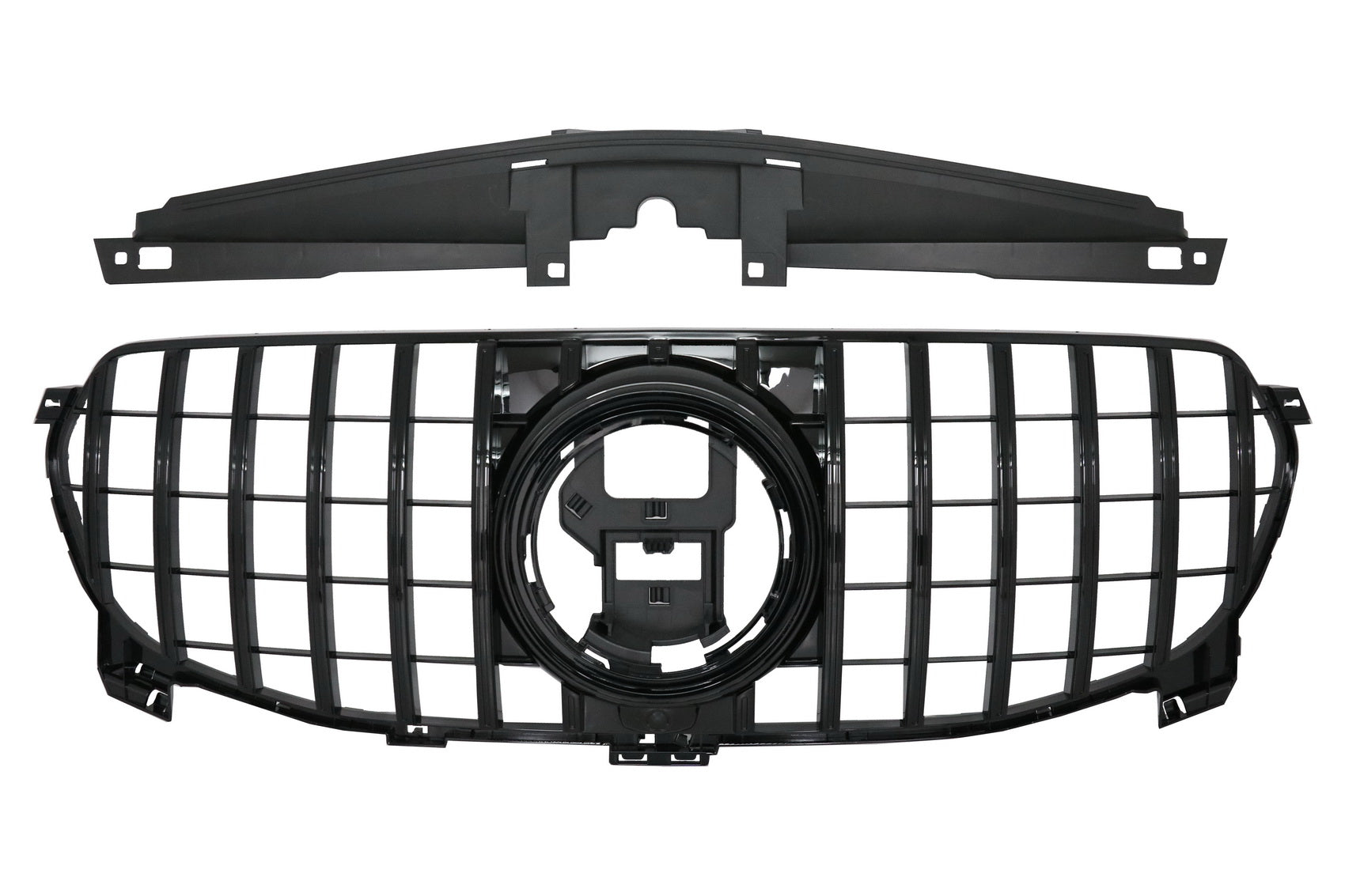 Gitter für Mercedes GLE W167 V167 C167 Standard 20+ GT-R Panamericana-Look Schwarz CarPartsTuning