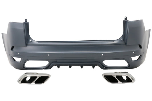 Heckstoßstange für Sport L494 SUV 2013-2017 Endrohre Tipps CarPartsTuning