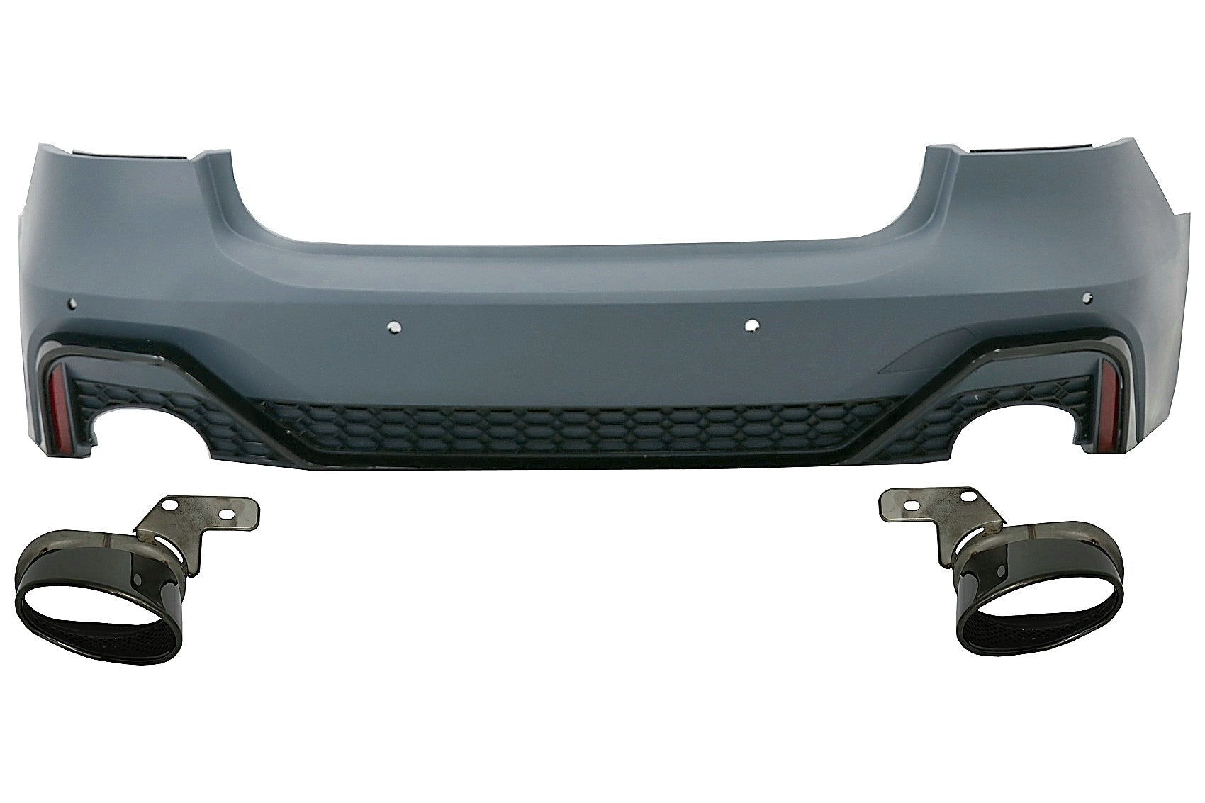 Heckstoßstange passend für Audi A7 4K8 Sportback (ab 2018) RS Design KITT