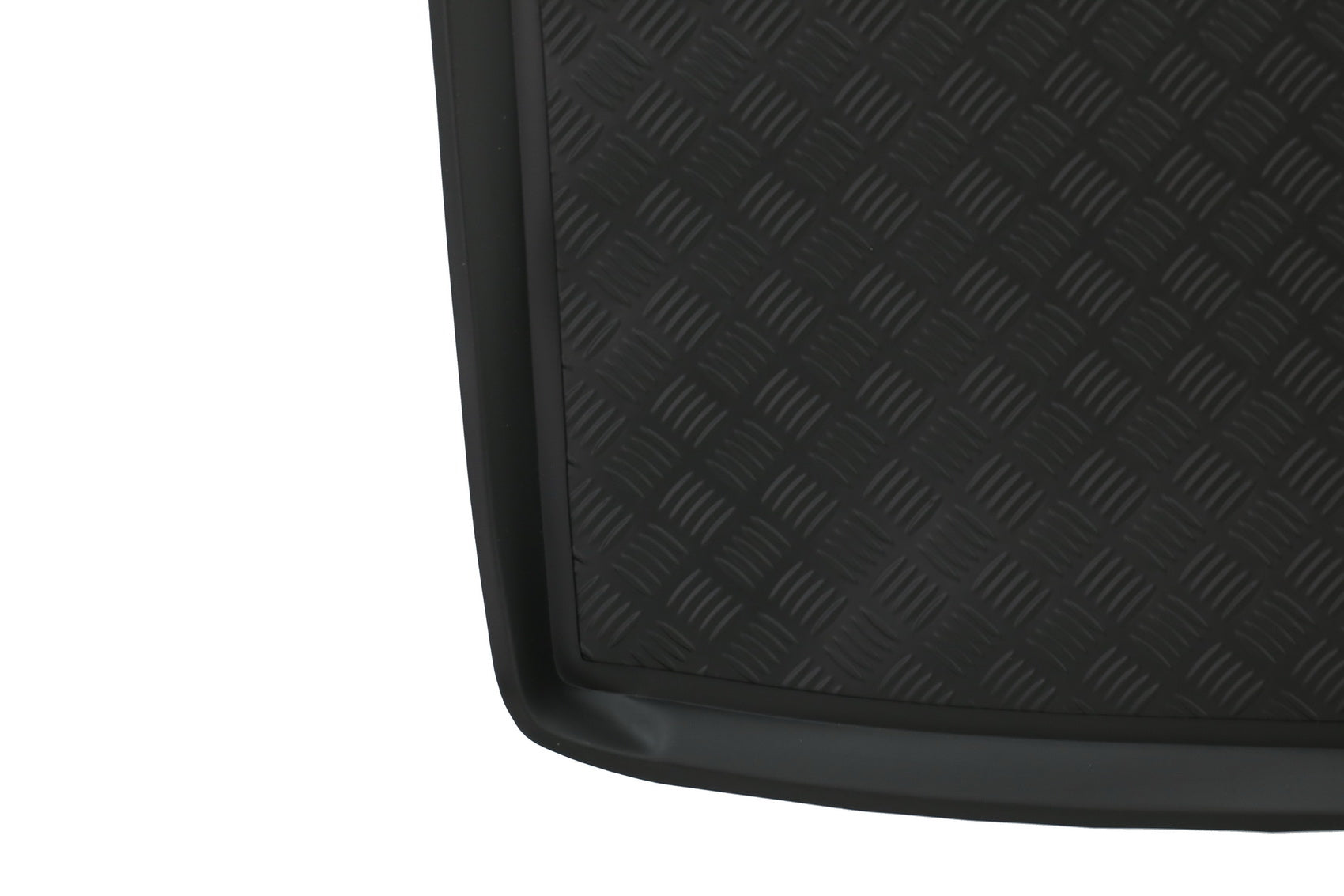 Kofferraummatte Schwarz für VW Golf 7 Variant 12-19 Erhöhter Rand PE&Gummi Geruchlos CarPartsTuning