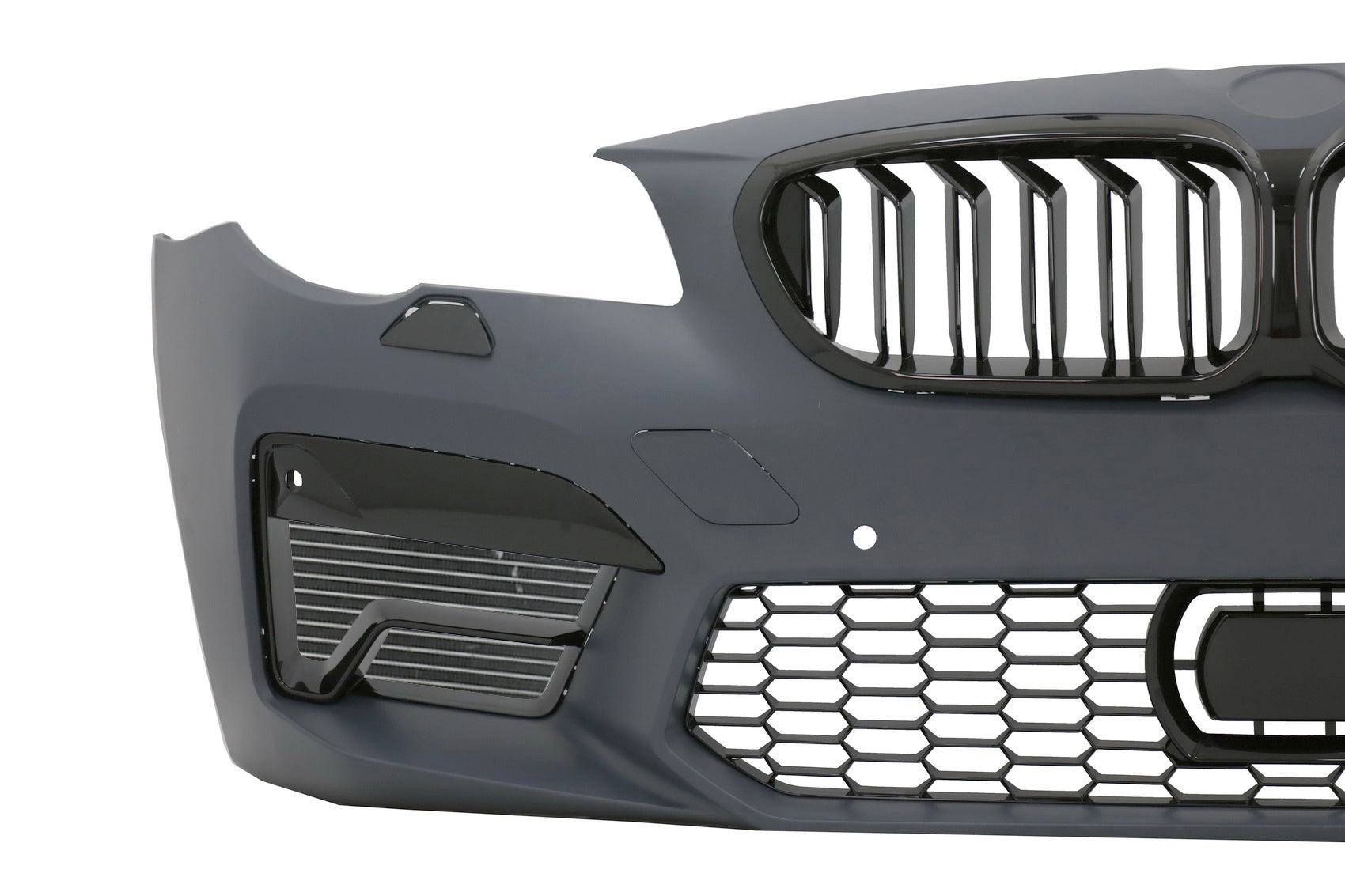 Frontstoßstange Mit Mittelgitter Passend Für BMW 5er F10 F11 (2011-2017) M5 2020 Style KITT