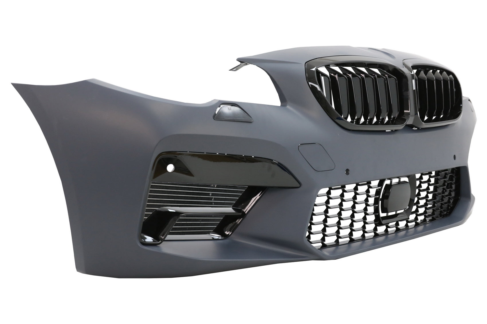 Frontstoßstange Mit Mittelgitter Passend Für BMW 5er F10 F11 (2011-2017) M5 2020 Style KITT