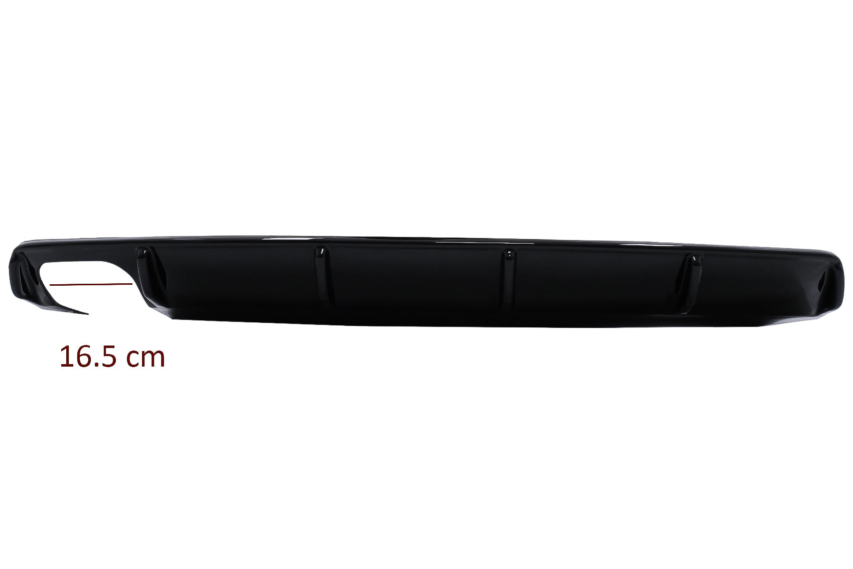 Heckschürze Luftdiffusor passend für Skoda Octavia II (2004-2009) Piano Black KITT