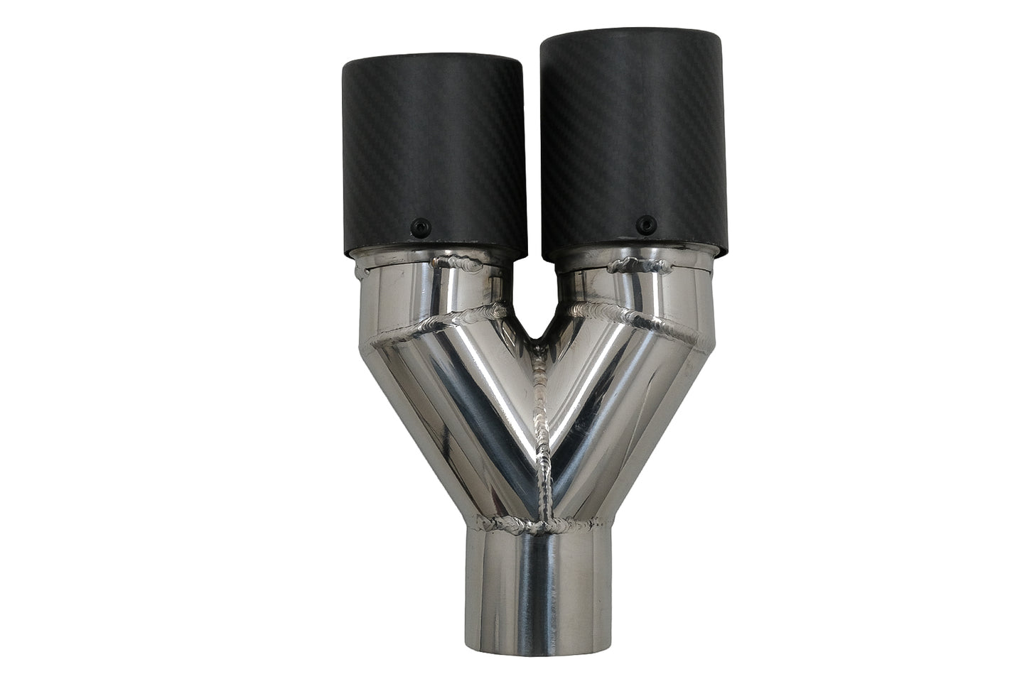 Universal-Auspuffblende Kohlefaser, Matt, Linke Seite KITT Professional Exhaust Systems