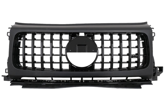Gitter & Scheinwerfer Abdeckungen für Mercedes G W464 W463A G63 AMG 06.18+ GT-R Look CarPartsTuning