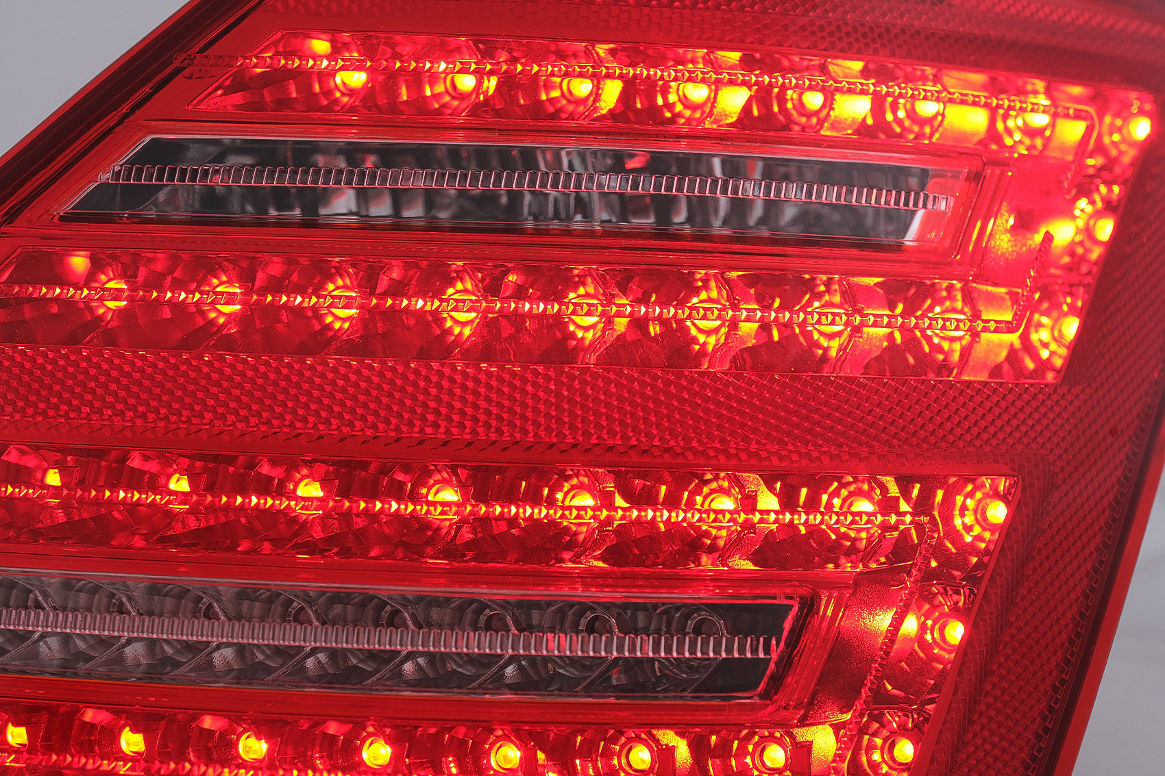 LED Rückleuchten für Mercedes S W221 05-09 Rot Klar Facelift Design Dynamisch CarPartsTuning