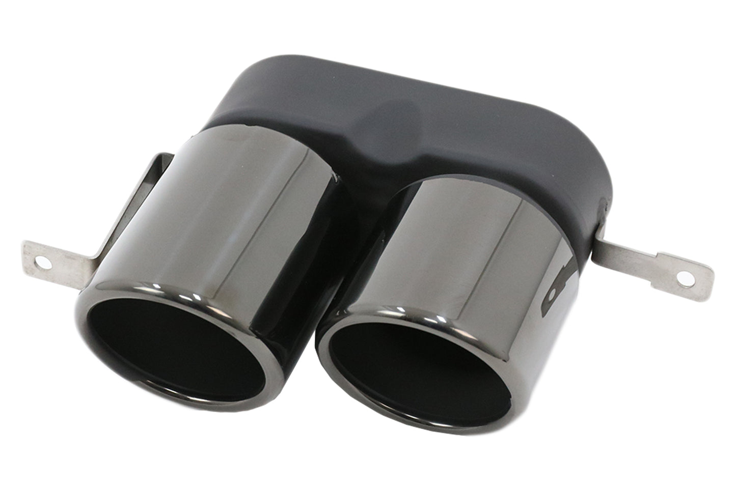 Auspuffblenden Passend Für BMW 3er G20 G28 M-Sport (2019-Up) Titanschwarz KITT Professional Exhaust Systems