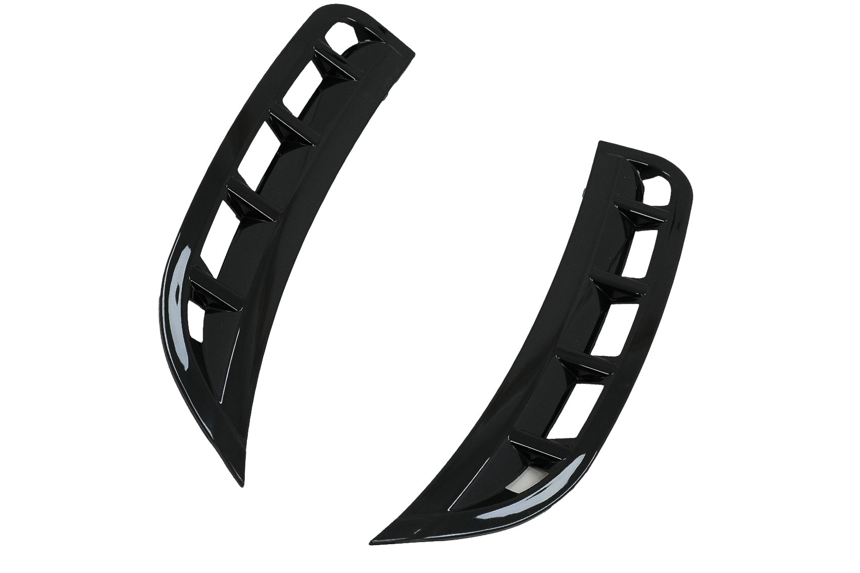 Stoßstange klappen Seitenflossen für Mercedes A Klasse W177 V177 04.18+ A35 Look CarPartsTuning