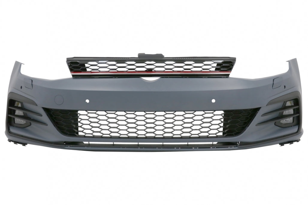 Stoßstange für VW Golf VII 7 13-17 LED Scheinwerfer Dynamisches Blinklicht 7,5 GTI Look CarPartsTuning
