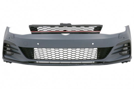 Stoßstange für VW Golf VII 7 13-17 LED Scheinwerfer Dynamisches Blinklicht 7,5 GTI Look CarPartsTuning