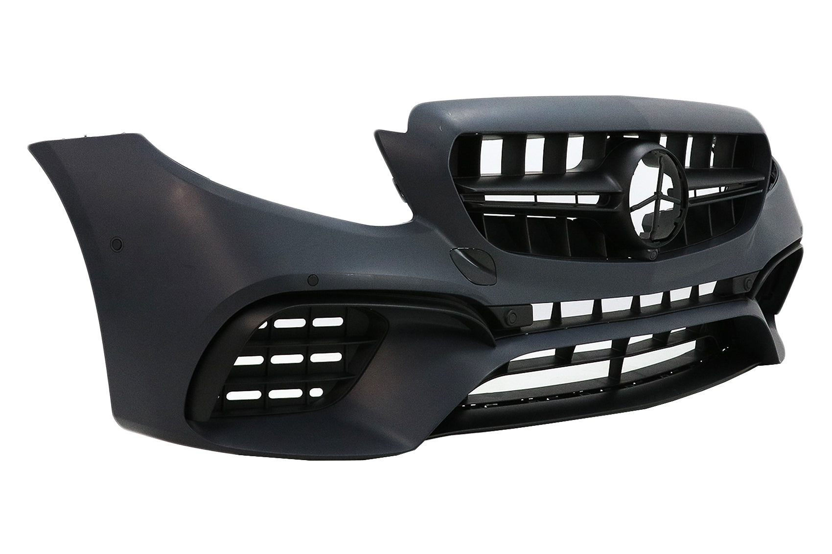 Frontstoßstange für Mercedes E W213 S213 C238 A238 2016-2019 E63 Look Schwarze Edition CarPartsTuning