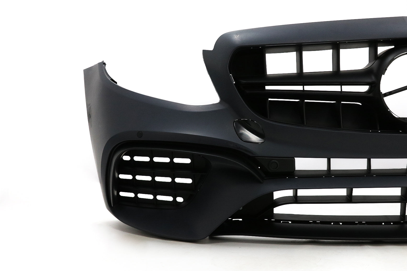 Frontstoßstange für Mercedes E W213 S213 C238 A238 2016-2019 E63 Look Schwarze Edition CarPartsTuning