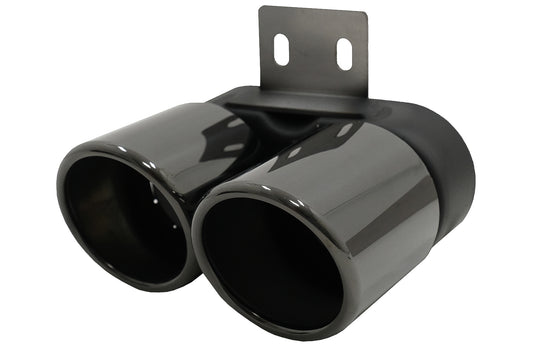 Auspuffblenden Passend Für BMW 5er F10 F11 (2011-2017) M5 LCI Design Schwarz KITT Professional Exhaust Systems