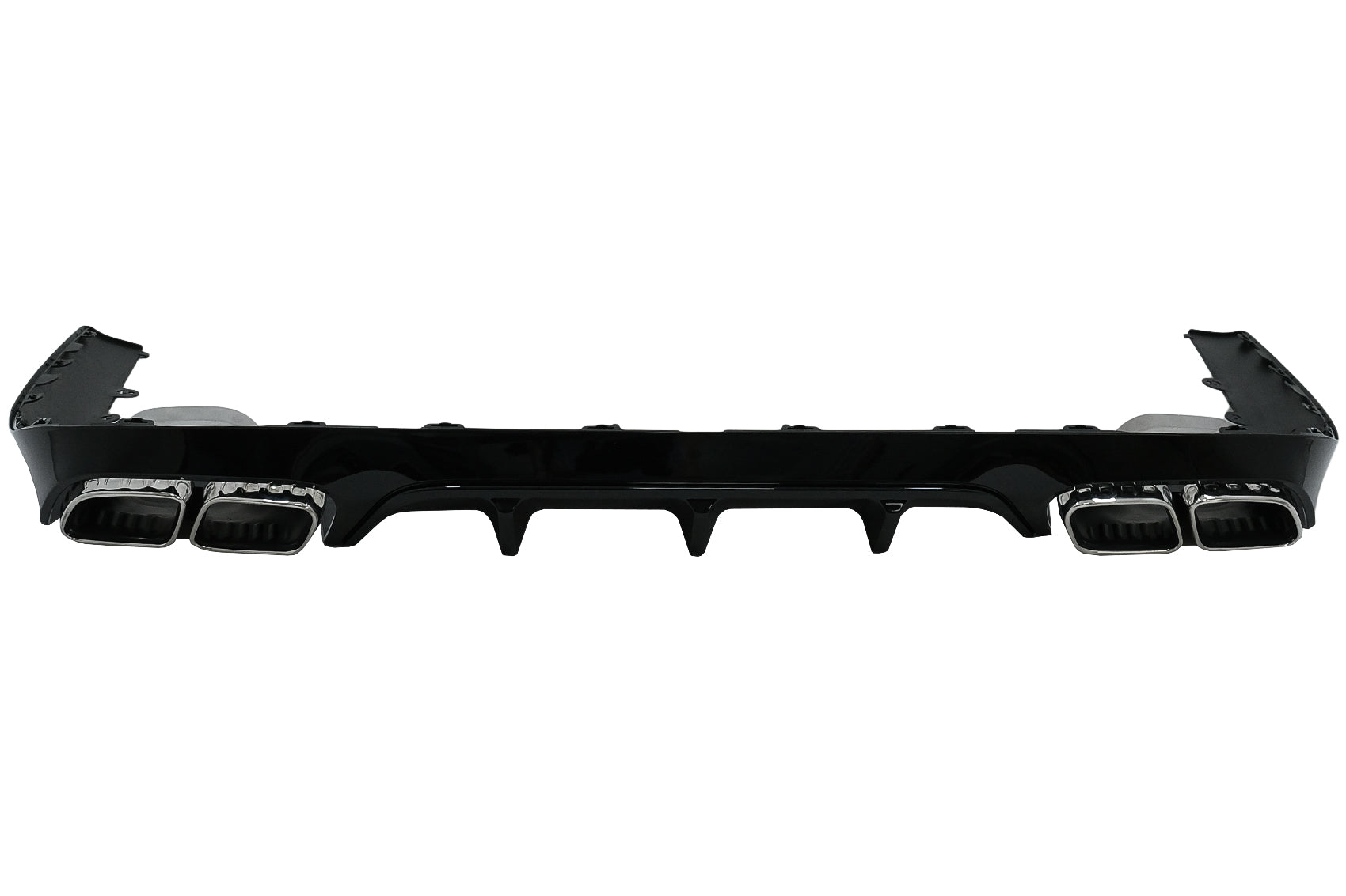 Diffusor Endrohre für Mercedes E-Klasse C238 A238 AMG Sport Line Coupé Cabrio 2016-2019 E63 Design CarPartsTuning