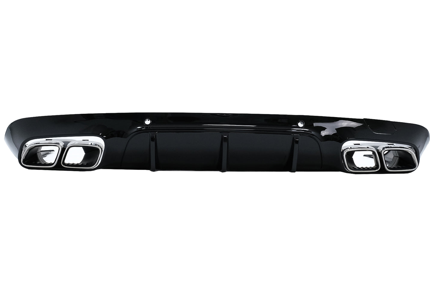 Stoßstange Diffusor Endrohre für Mercedes CLS C257 Sport Line 18+ CLS63-Design CarPartsTuning