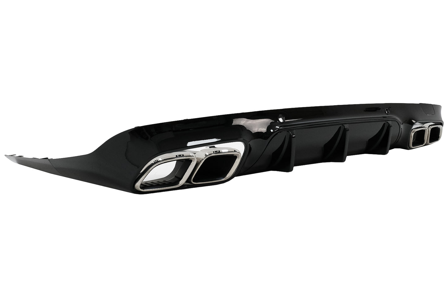 Stoßstange Diffusor Endrohre für Mercedes CLS C257 Sport Line 18+ CLS63-Design CarPartsTuning