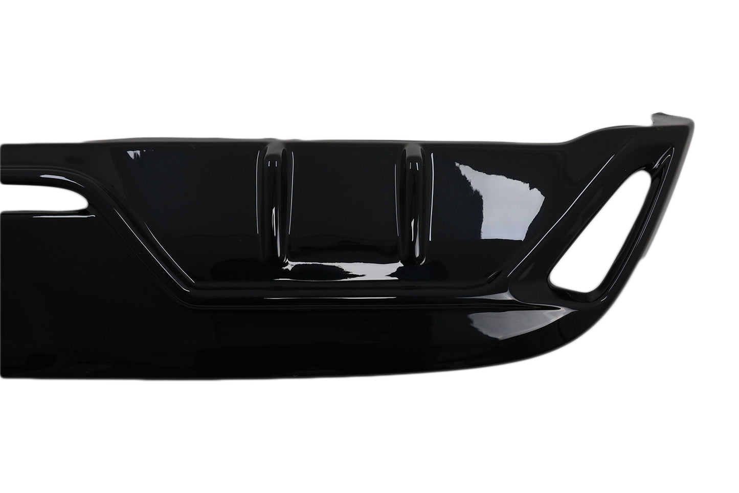Heckstoßstangendiffusor für Toyota Yaris MK4 XP210 20+ Glänzend Schwarz CarPartsTuning
