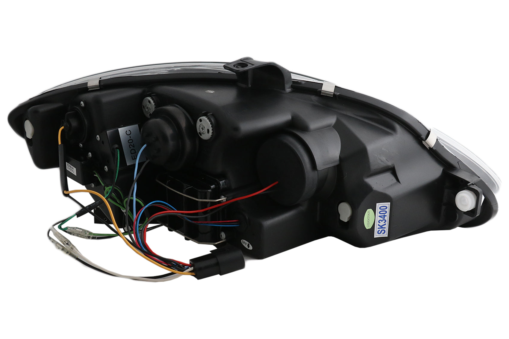 LED Tagfahrlicht für Seat Leon Altea Toledo 06.2005-2009 Schwarz CarPartsTuning