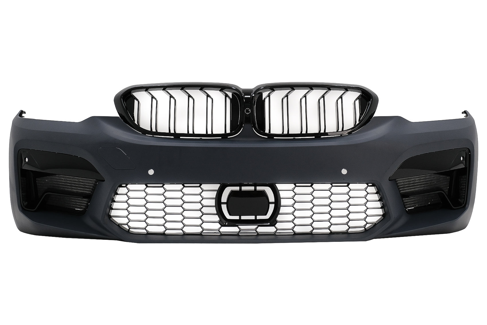 Bodykit für BMW 5er G30 2017-2019 M5 Look Stoßstange Endrohre Seitenschweller CarPartsTuning