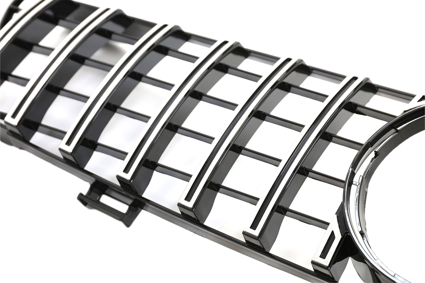 Kühlergrill Gitter für Mercedes CLS W219 2005-2008 GT-R Panamericana Design Chrom CarPartsTuning