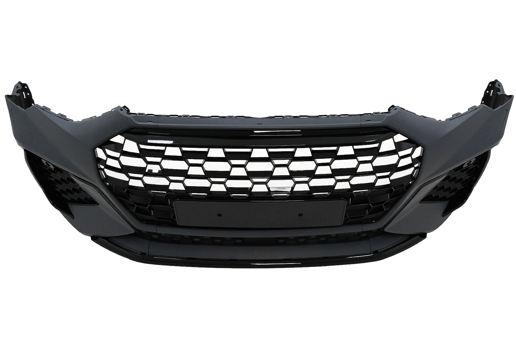 Frontstoßstange Stoßstange für Audi Q3 F3 CUV 2018-2021 RS Design Kühlergrill PDC SRA CarPartsTuning