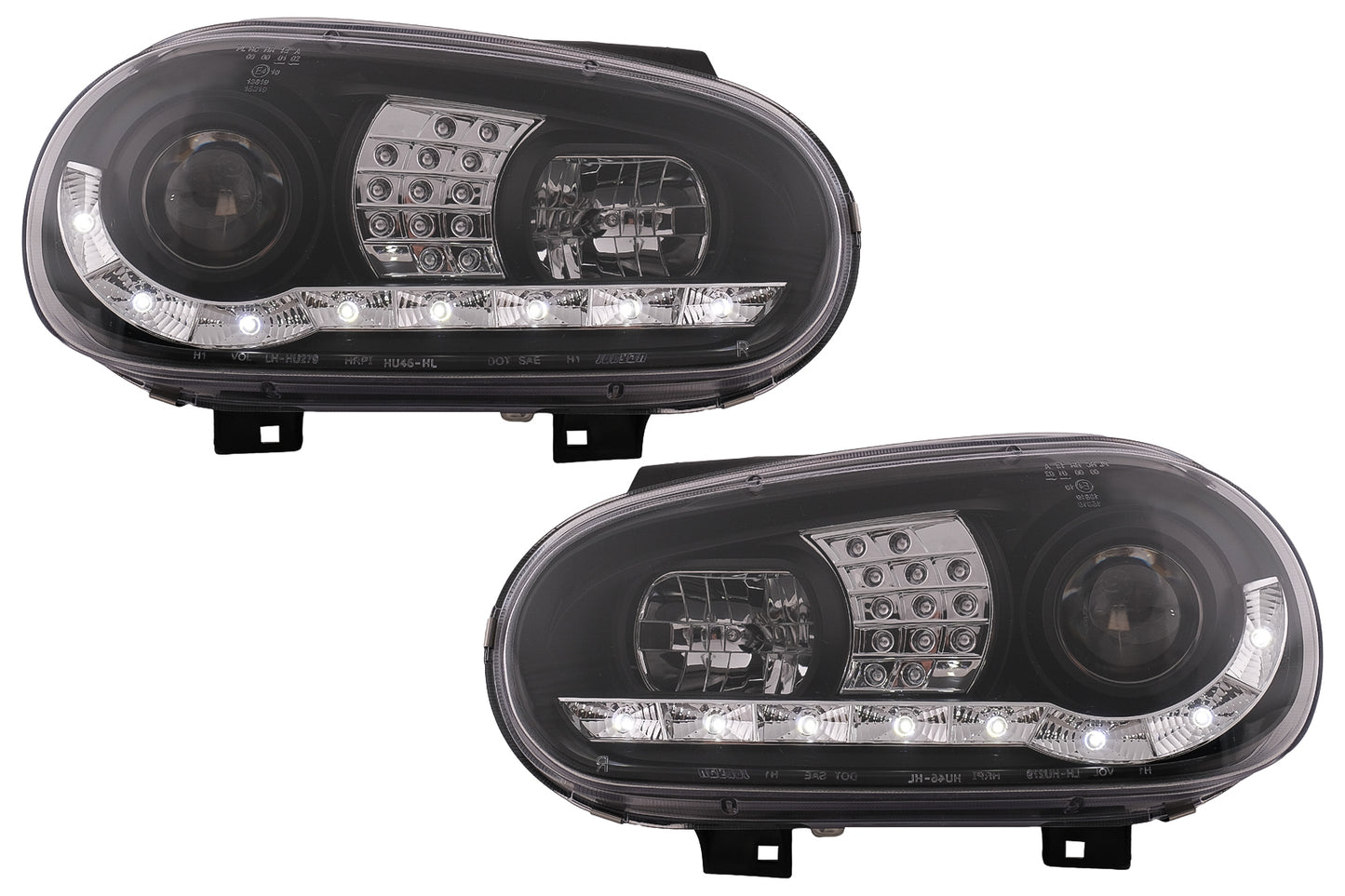LED Scheinwerfer für VW Golf IV 4 Cabrio Schrägheck Variant 09.97-09.03 CarPartsTuning