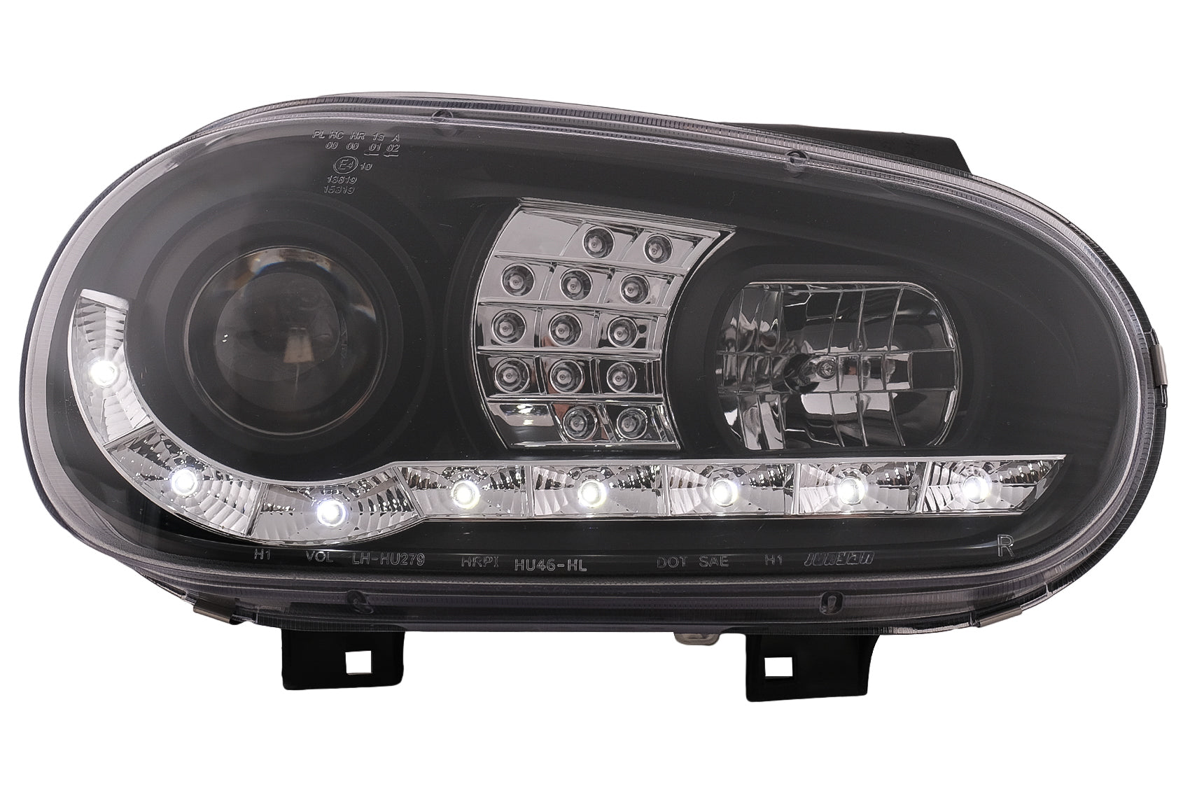 LED Scheinwerfer für VW Golf IV 4 Cabrio Schrägheck Variant 09.97-09.03 CarPartsTuning
