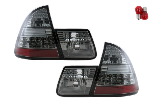 LED-Rückleuchten für BMW 3er E46 Touring 1999-2005 Rauch CarPartsTuning