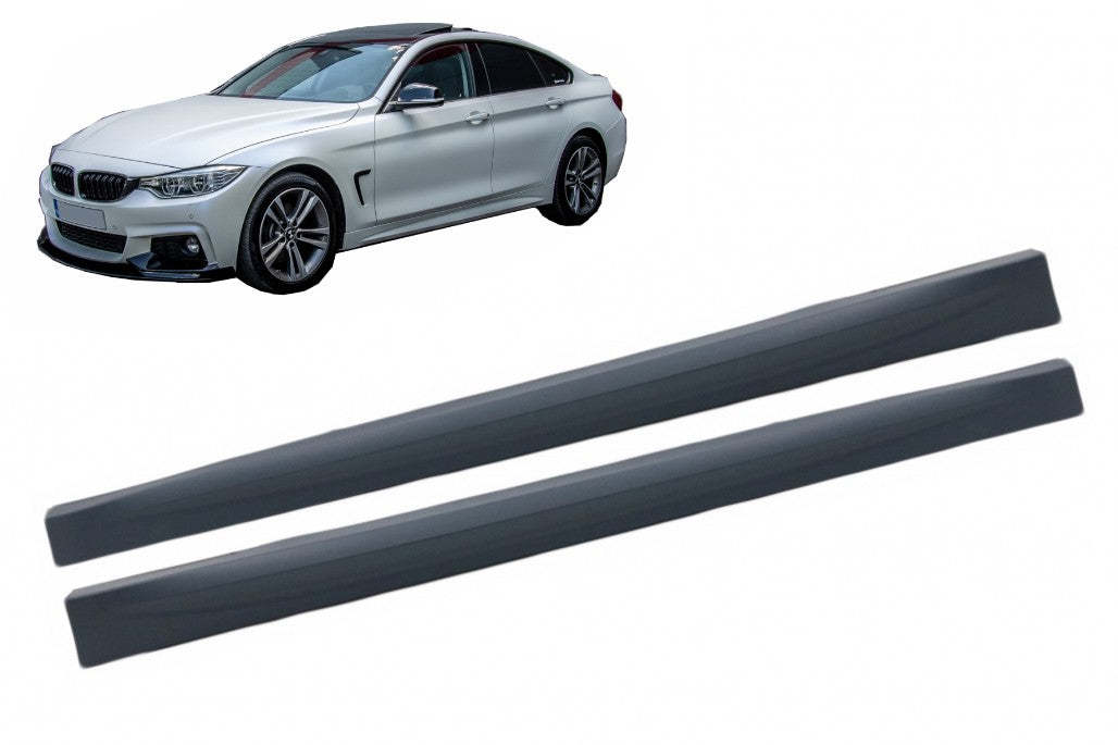 Seitenschweller für BMW 4er F36 Gran Coupé 2013-2019 M4 Design Side Skirts CarPartsTuning