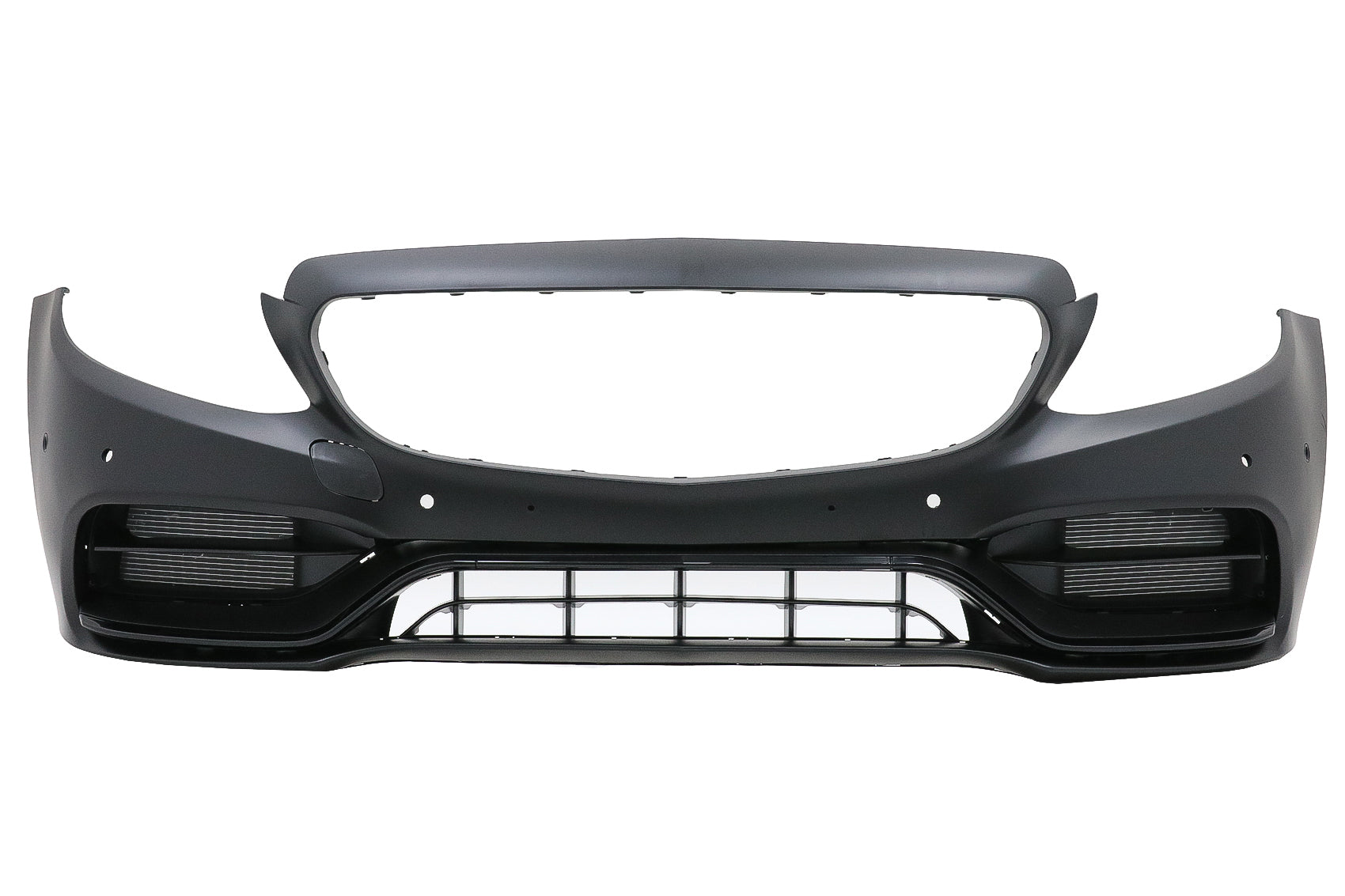 Body Kit für Mercedes C W205 Limo 14-20 Stoßstange Seitenschweller Endrohre C63 Optik CarPartsTuning