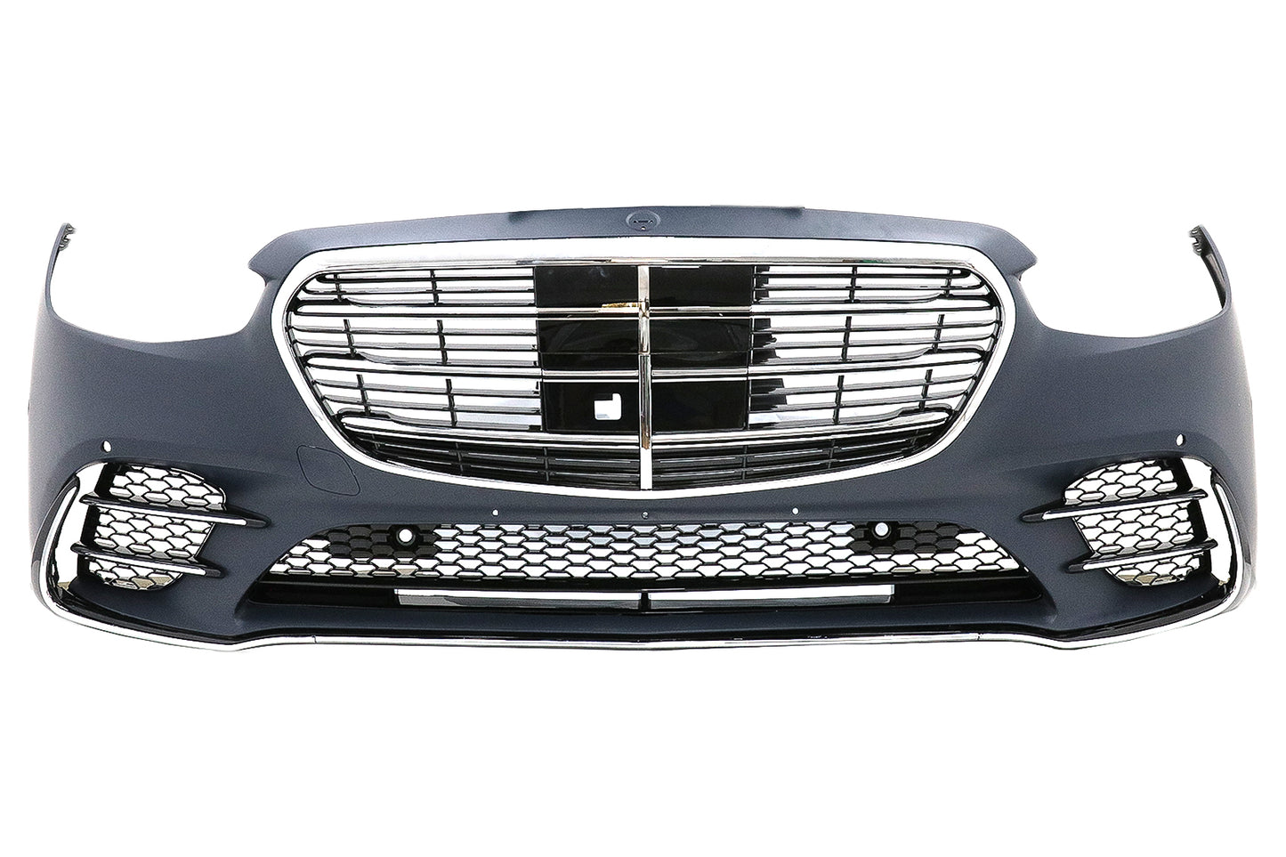 Stoßstange für Mercedes S W223 Limousine 20+ Sport Line Look Kühlergrill PDC CarPartsTuning
