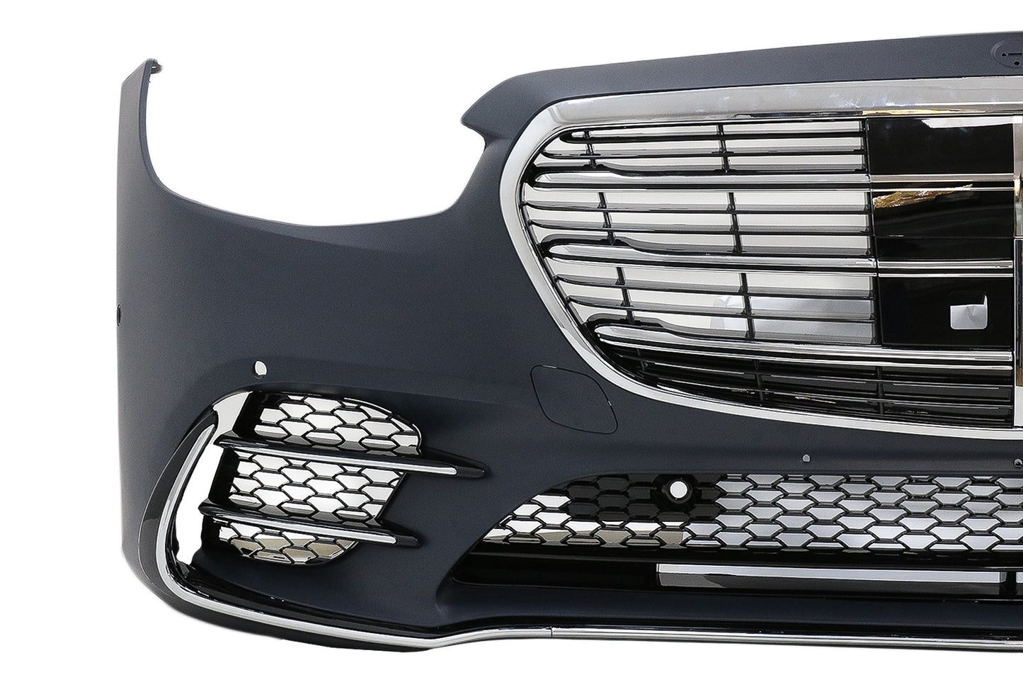 Stoßstange für Mercedes S W223 Limousine 20+ Sport Line Look Kühlergrill PDC CarPartsTuning