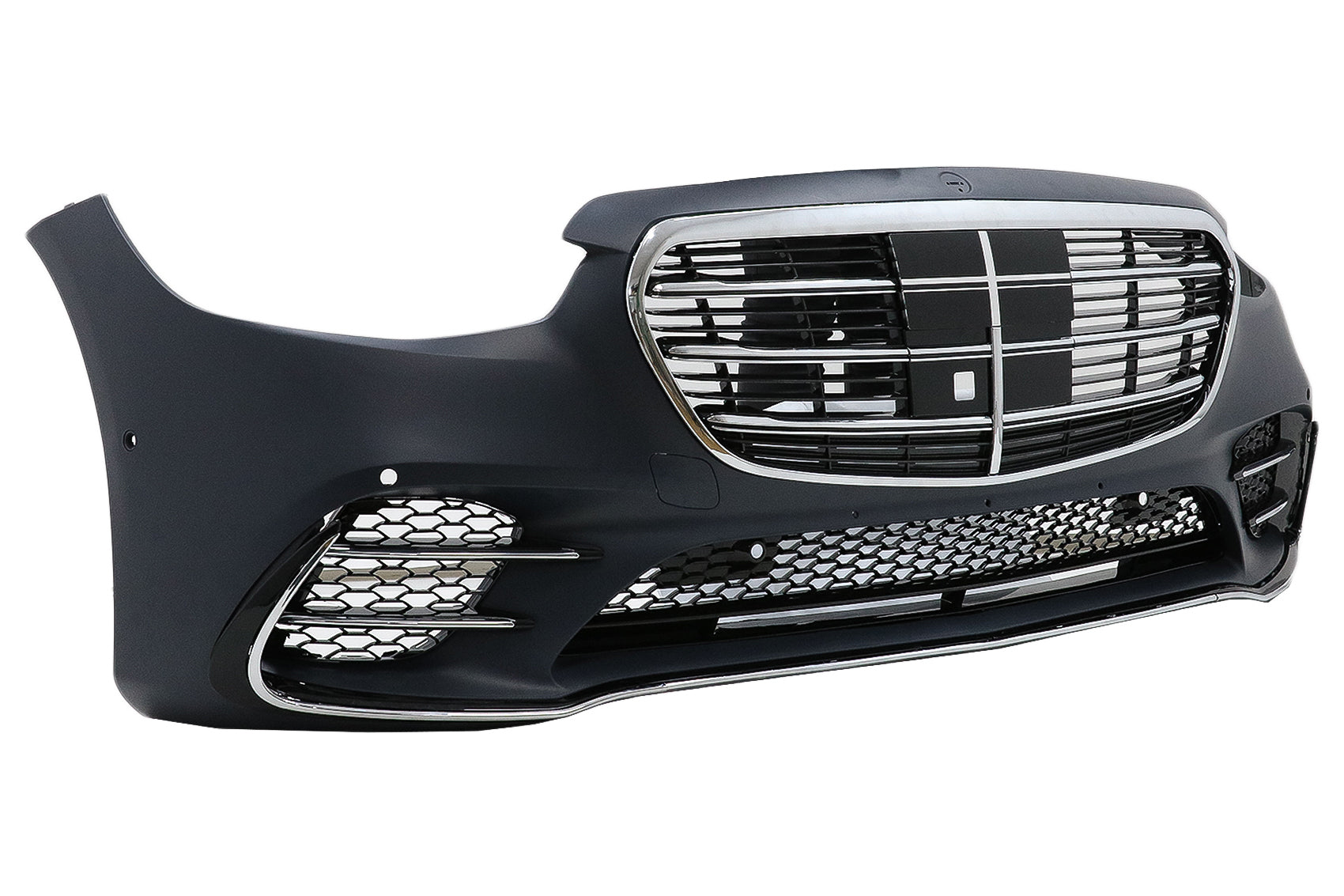 Stoßstange für Mercedes S W223 Limousine 20+ Sport Line Look Kühlergrill PDC CarPartsTuning