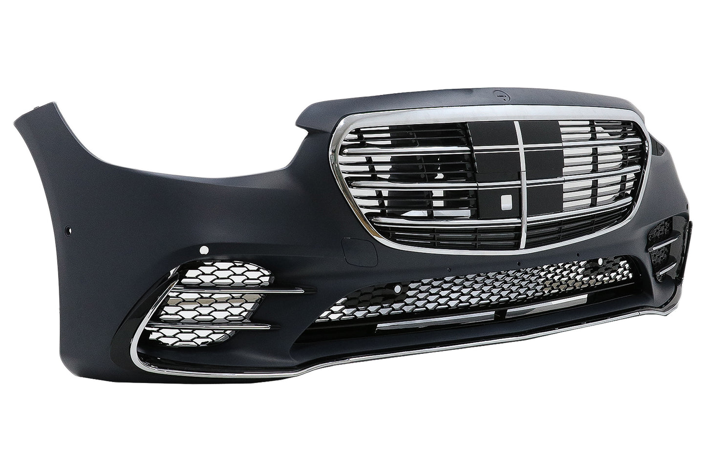Stoßstange für Mercedes S W223 Limousine 20+ Sport Line Look Kühlergrill PDC CarPartsTuning