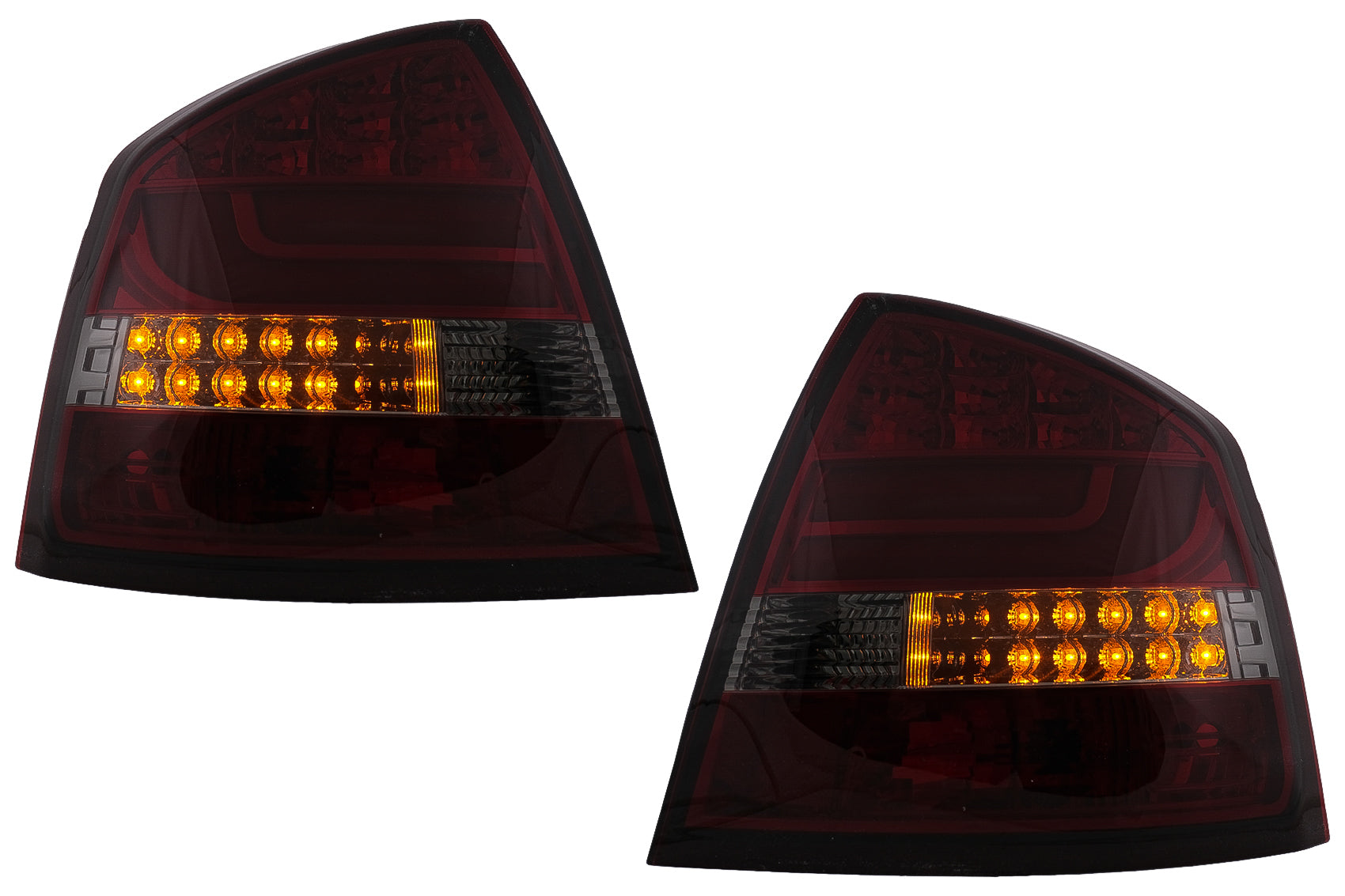 LED Bar Rückleuchten für Skoda Octavia II LIFTBACK 2004-2012 Roter Rauch CarPartsTuning