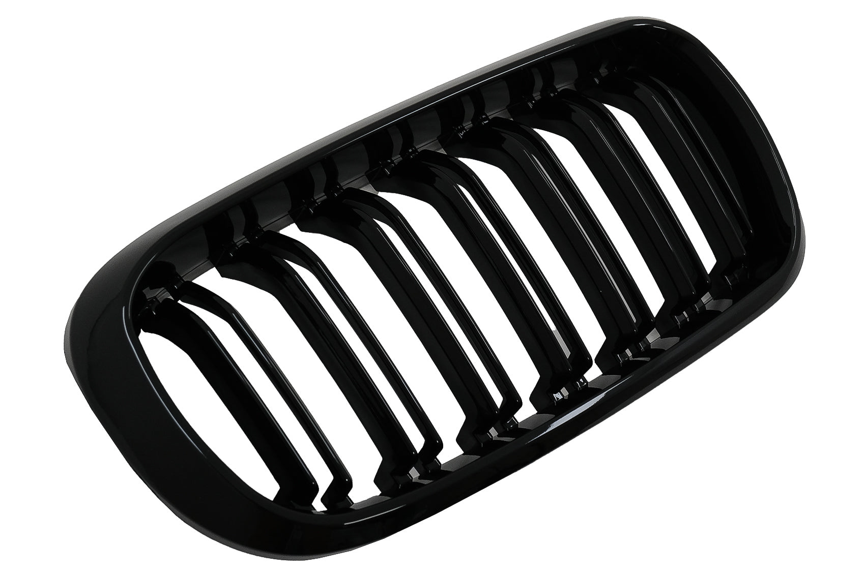 Kühlergrill Gitter für BMW X5 F15 X6 F16 14-18 X5M X6M Doppelt Streifen Look M-Package Sport CarPartsTuning