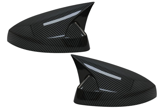 Spiegelabdeckungen für Audi A3 8V RS3 Cabrio Limousine Sportback 12-19 Bat Look Carbon CarPartsTuning