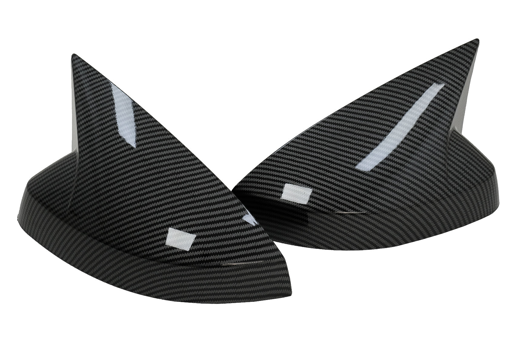 Spiegelabdeckungen für Audi A3 8V RS3 Cabrio Limousine Sportback 12-19 Bat Look Carbon CarPartsTuning