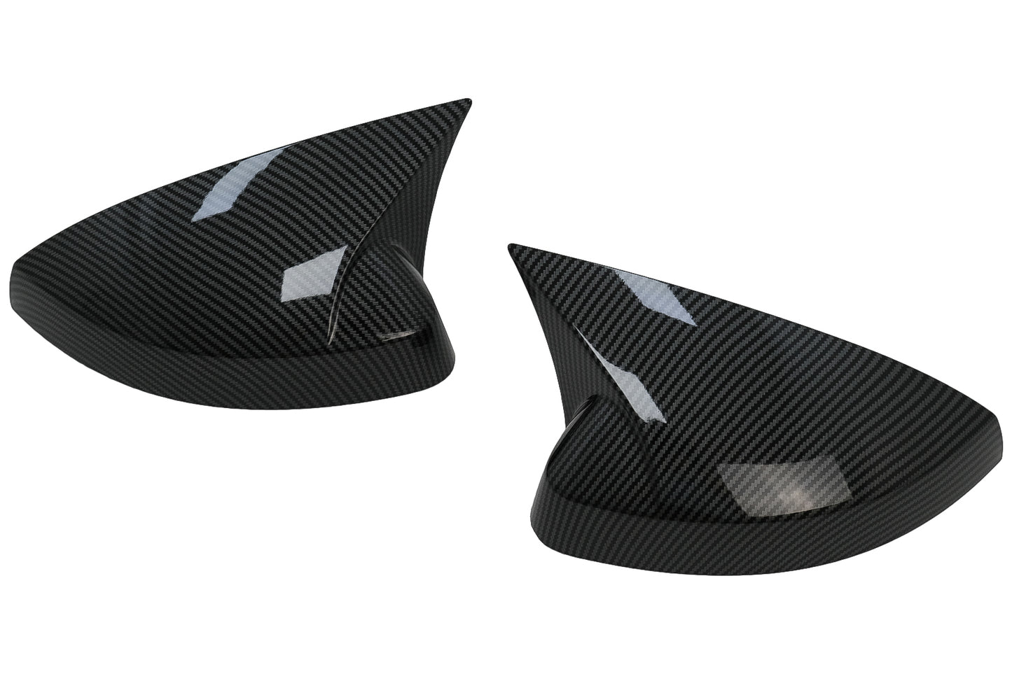 Spiegelabdeckungen für Audi A3 8V RS3 Cabrio Limousine Sportback 12-19 Bat Look Carbon CarPartsTuning