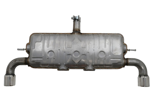 Auspuffanlage für VW Golf 7 VII 2013+ Hatchback GTI Design Chrom Endschalldämpfer Endrohre CarPartsTuning