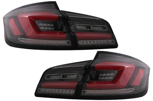 Volle LED-Bar Rückleuchten für BMW 5er F10 11-17 Dynamisches sequentielles Blinklicht CarPartsTuning