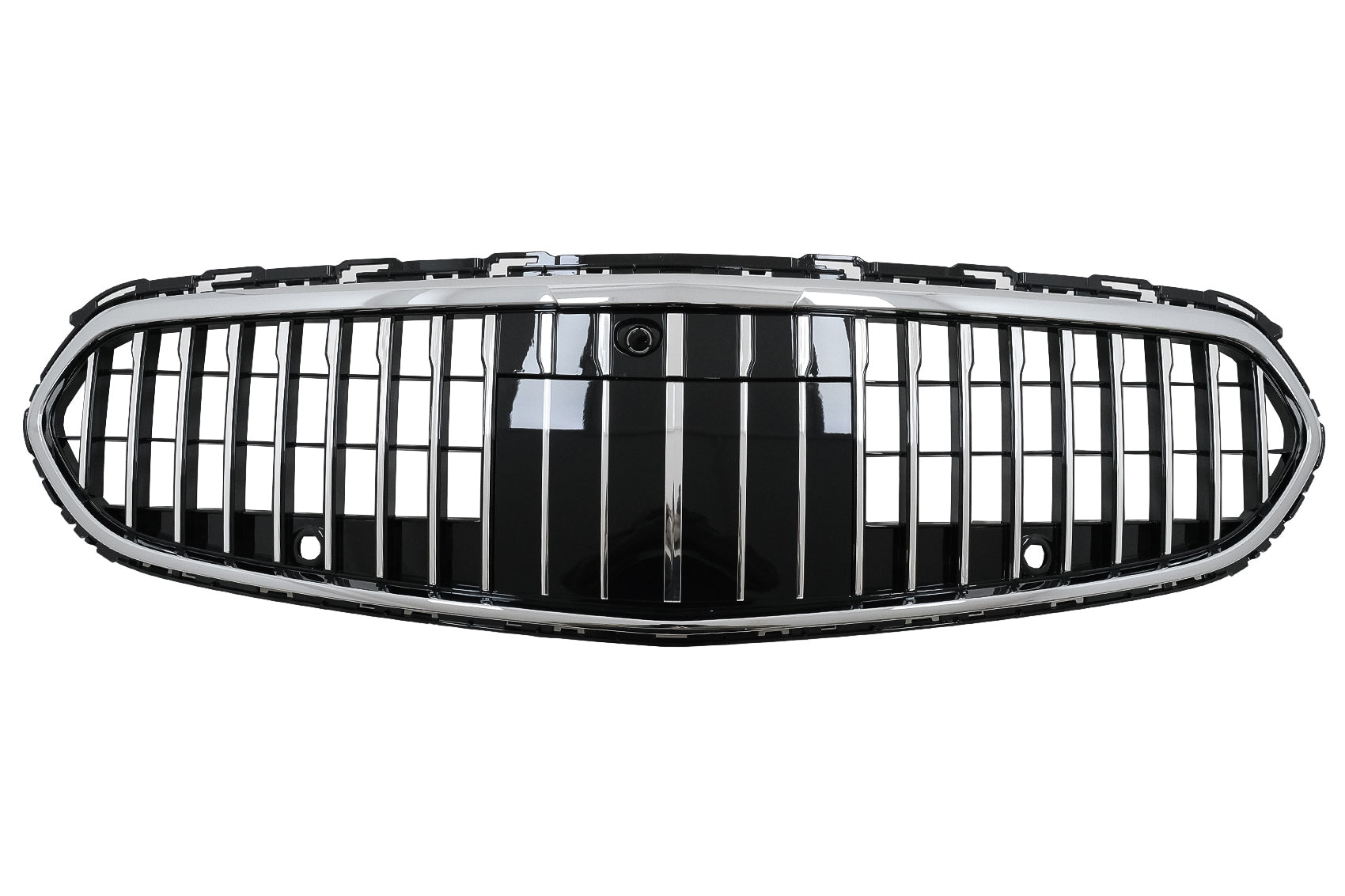 Kühlergrill für Mercedes C W206 Sedan S206 T-Modell 21+ vertikales Design Chrom CarPartsTuning