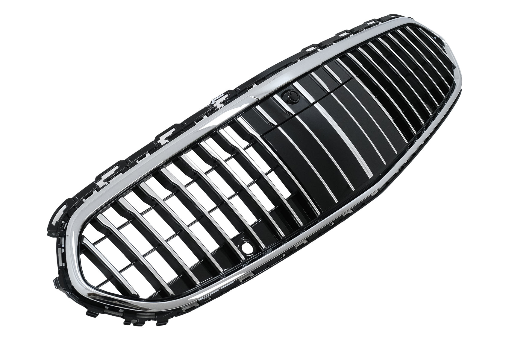 Kühlergrill für Mercedes C W206 Sedan S206 T-Modell 21+ vertikales Design Chrom CarPartsTuning