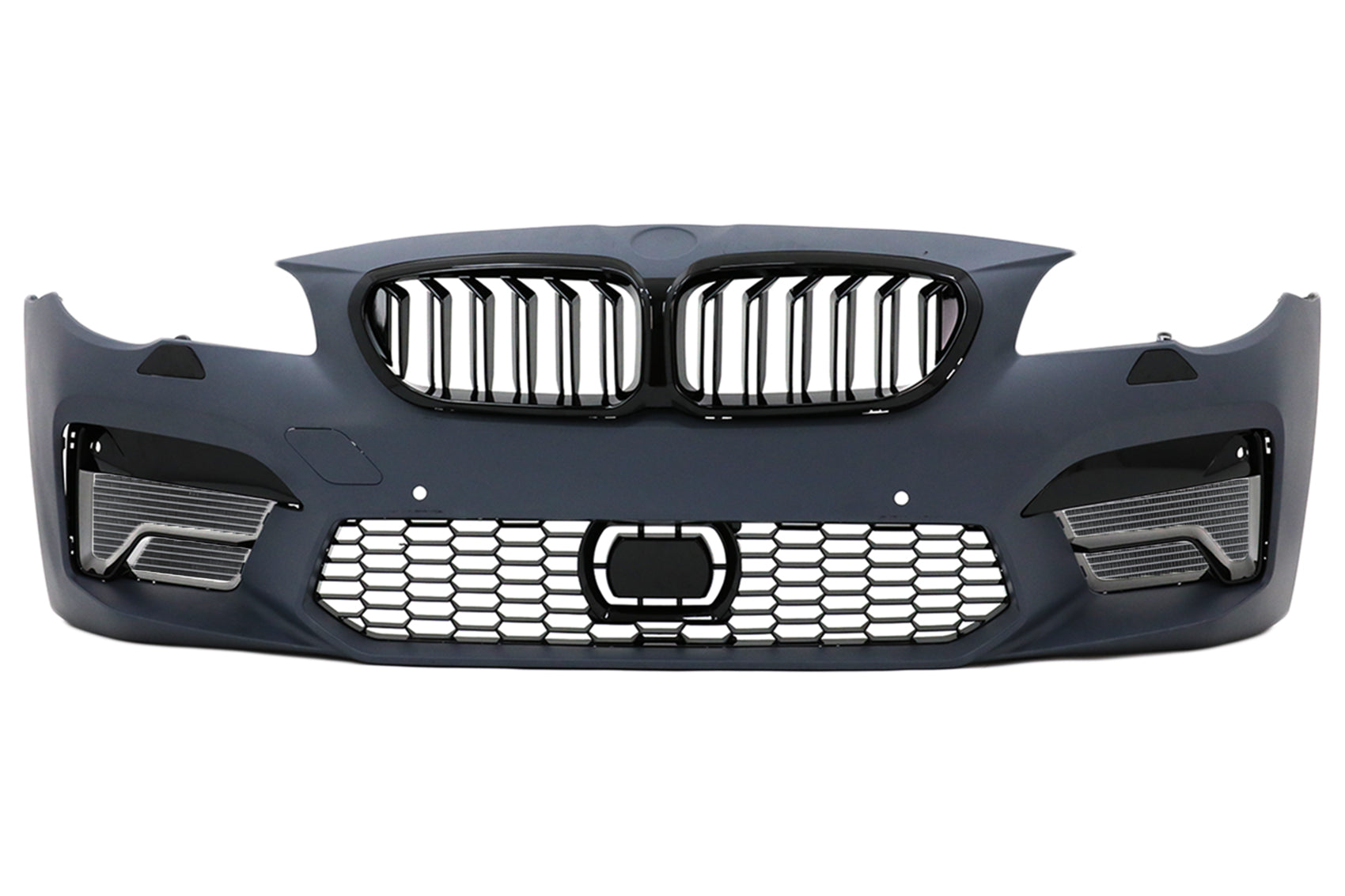 Bodykit für BMW 5er F10 11-17 Stoßstangengitter Seitenschweller Endrohre M5 Look CarPartsTuning